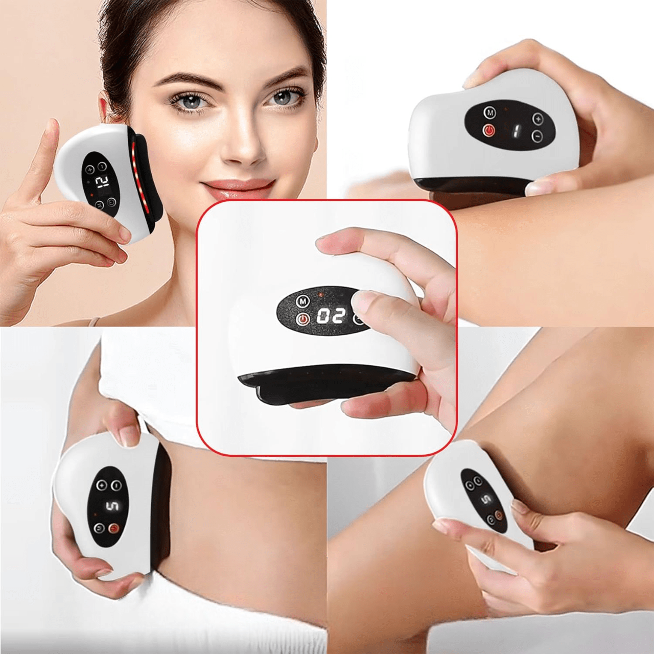 Masseur electrique - ElectricMassager™ - Blanc - RituYel Du Jour